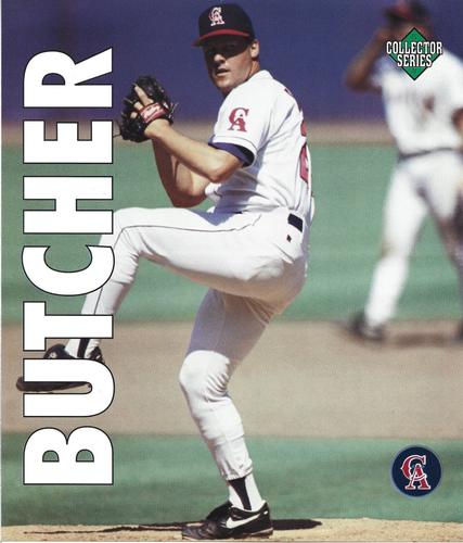 1994 Los Angeles Times California Angels #15 Mike Butcher Front