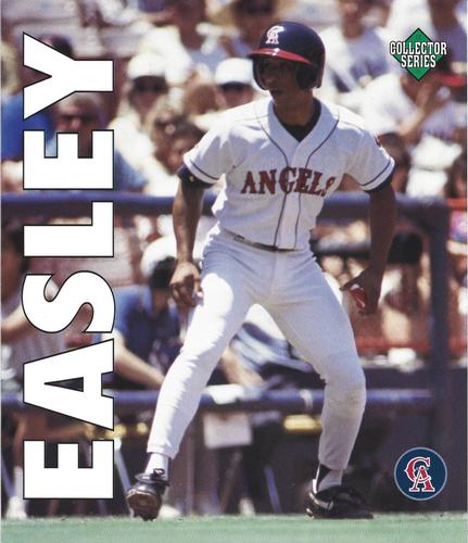 1994 Los Angeles Times California Angels #18 Damion Easley Front