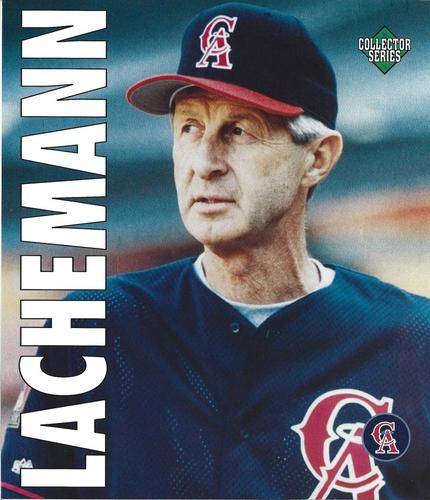 1994 Los Angeles Times California Angels #26 Marcel Lachemann Front