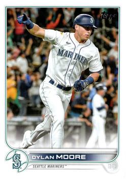 2022 Topps - Advanced Stat #567 Dylan Moore Front