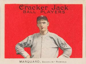 1915 Cracker Jack (E145) #43 Rube Marquard Front
