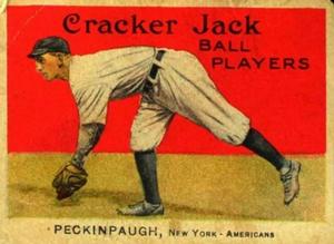 1915 Cracker Jack (E145) #91 Roger Peckinpaugh Front