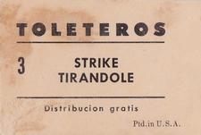 1948-49 Toleteros #NNO Oscar Mir Flores Back