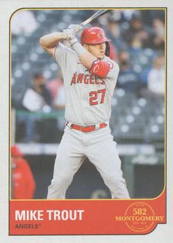2021-22 Topps 582 Montgomery Club Set 1 #19 Mike Trout Front