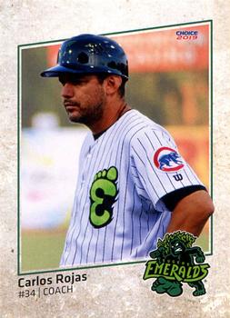 2019 Choice Eugene Emeralds #35 Carlos Rojas Front