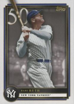 2022 Topps x Aaron Judge #8 Babe Ruth Front