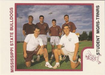 1991 Mississippi State Bulldogs #NNO Student Managers-Trainers Front