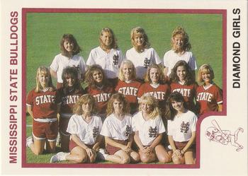 1991 Mississippi State Bulldogs #NNO Diamond Girls Front