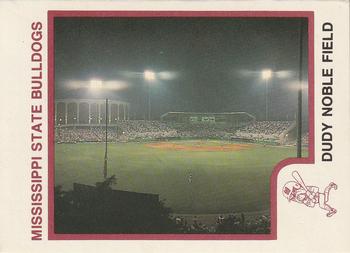 1991 Mississippi State Bulldogs #NNO Dudy Noble Field Front