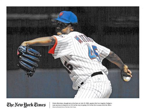 2006 New York Times Baseball Photo Collection #PEMA Pedro Martinez Front