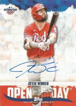 2022 Topps Opening Day - Opening Day Autographs #ODA-JW Jesse Winker Front