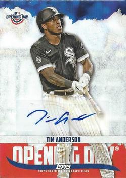 2022 Topps Opening Day - Opening Day Autographs #ODA-TA Tim Anderson Front
