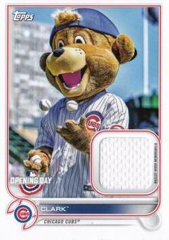 2022 Topps Opening Day - Mascot Relics #MR-CL Clark Front