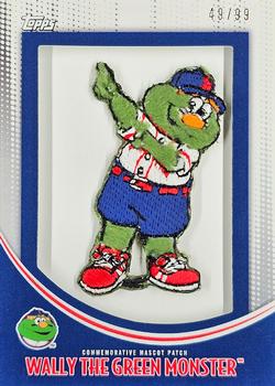 2022 Topps Opening Day - Mascot Patch Relic #MPR-WT Wally The Green Monster Front
