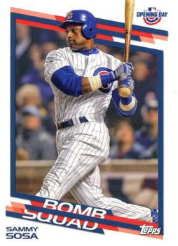 2022 Topps Opening Day - Bomb Squad #BS-3 Sammy Sosa Front