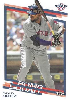 2022 Topps Opening Day - Bomb Squad #BS-22 David Ortiz Front