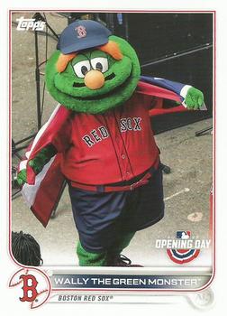 2022 Topps Opening Day - Mascots #M-2 Wally the Green Monster Front