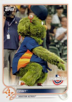 2022 Topps Opening Day - Mascots #M-9 Orbit Front