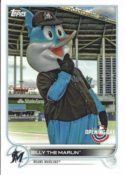 2022 Topps Opening Day - Mascots #M-11 Billy the Marlin Front