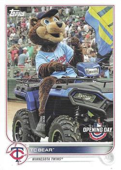 2022 Topps Opening Day - Mascots #M-13 TC Bear Front