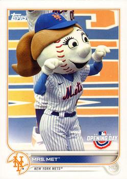2022 Topps Opening Day - Mascots #M-15 Mrs. Met Front