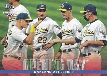 2022 Topps Opening Day - Opening Day #OD-12 Oakland Athletics Front