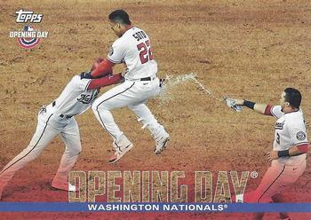 2022 Topps Opening Day - Opening Day #OD-15 Washington Nationals Front