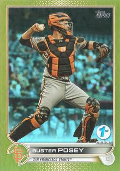 2022 Topps 1st Edition - Gold Foil #209 Buster Posey Front