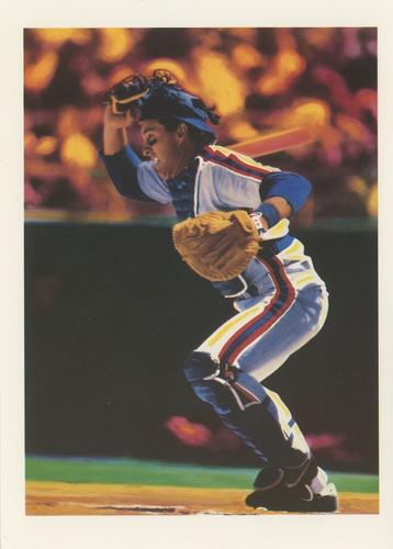 1990 Fawcett Baseball Postcards #NNO Gary Carter Front