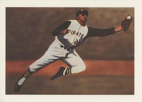 1990 Fawcett Baseball Postcards #NNO Roberto Clemente Front