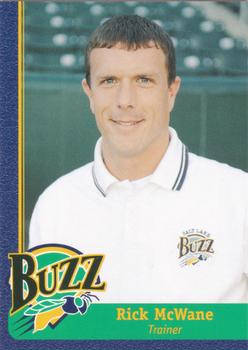 1998 OSP Sports Salt Lake Buzz #5 Rick McWane Front