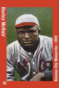 2019 Negro Leagues History Magnets #28 Hurley McNair Front