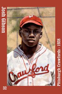 2019 Negro Leagues History Magnets #32 Josh Gibson Front