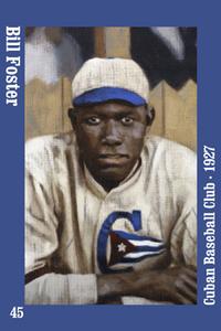 2019 Negro Leagues History Magnets #45 Bill Foster Front