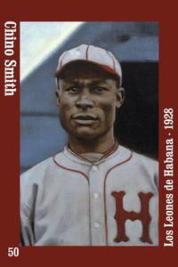 2019 Negro Leagues History Magnets #50 Chino Smith Front