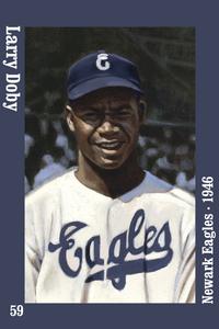 2019 Negro Leagues History Magnets #59 Larry Doby Front