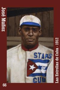 2019 Negro Leagues History Magnets #66 José Muñoz Front