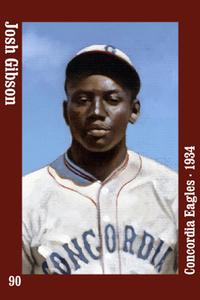 2019 Negro Leagues History Magnets #90 Josh Gibson Front
