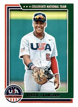 2022 Panini USA Baseball Stars & Stripes #5 Reggie Crawford Front