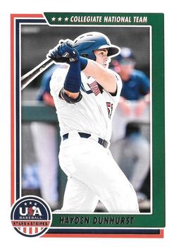 2022 Panini USA Baseball Stars & Stripes #8 Hayden Dunhurst Front