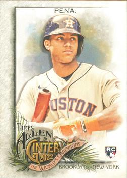 2022 Topps Allen & Ginter #349 Jeremy Pena Front
