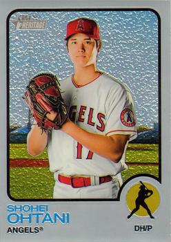 2022 Topps Heritage - Chrome Silver Refractor #150 Shohei Ohtani Front