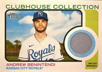 2022 Topps Heritage - Clubhouse Collection Relics #CC-ABI Andrew Benintendi Front