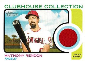 2022 Topps Heritage - Clubhouse Collection Relics #CC-ARN Anthony Rendon Front