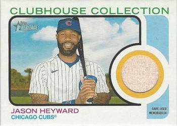 2022 Topps Heritage - Clubhouse Collection Relics #CC-JH Jason Heyward Front