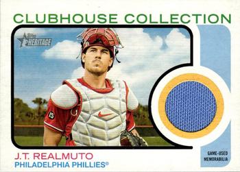 2022 Topps Heritage - Clubhouse Collection Relics #CC-JTR J.T. Realmuto Front