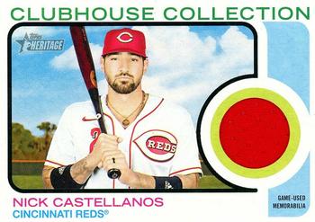 2022 Topps Heritage - Clubhouse Collection Relics #CC-NC Nick Castellanos Front