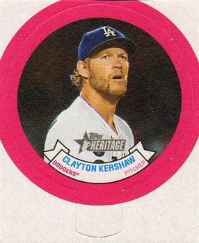 2022 Topps Heritage - 1973 Topps Candy Lids #2 Clayton Kershaw Front