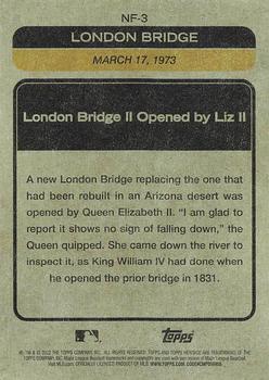 2022 Topps Heritage - News Flashbacks #NF-3 London Bridge Opens Back