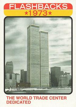 2022 Topps Heritage - News Flashbacks #NF-5 The World Trade Center Dedicated Front